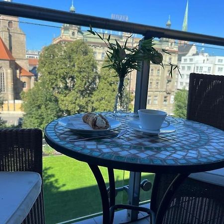 Apartment In Historical Center With Park View プルゼニ エクステリア 写真